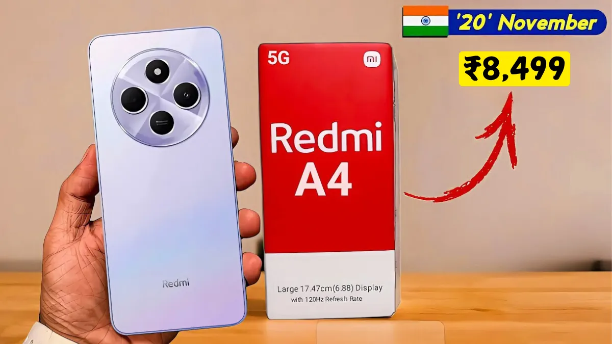 Redmi A4 5G Price Details