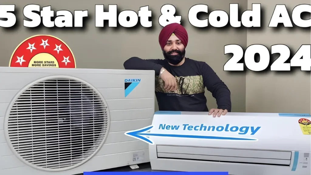 Daikin 1.0 Ton 3 Star Hot & Cold Inverter Split AC 